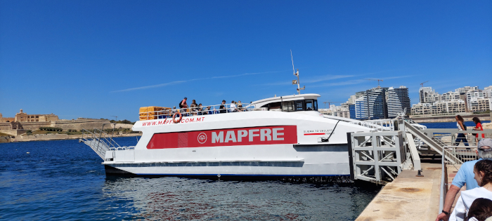 ferry from Valletta to Sliema, Malta